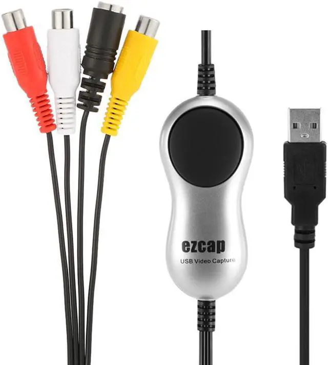 Alt view image 4 of 7 - ezcap170 USB 2.0 Video Capture HD Video Converter Recorder Convert Analog Video Audio to Digital Format for Windows 7 8 10