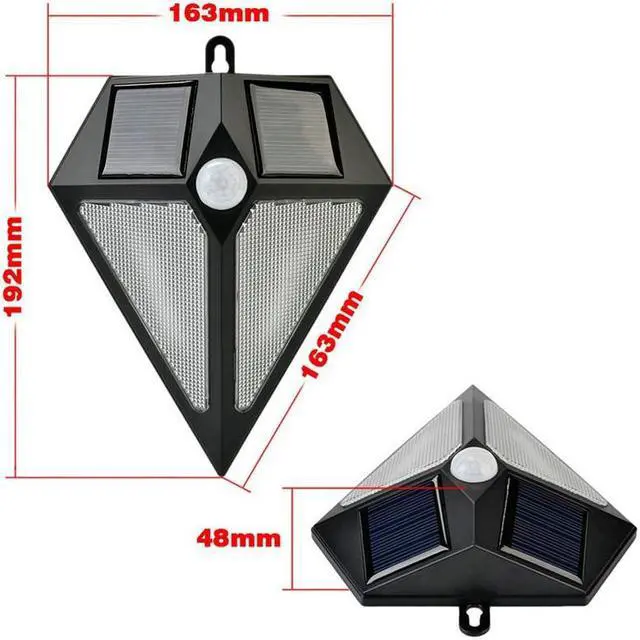 Alt view image 6 of 7 - Smart PIR Human Sensor Led Solar Light Ultra Bright Spotlight Outdoor Path Wall Lamp Security Spot Lighting