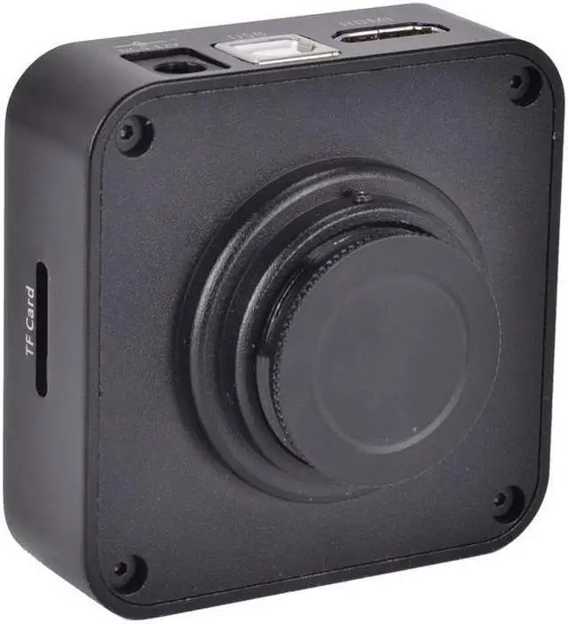 Alt view image 4 of 5 - 16MP HD 1080P @ 60FPS HDMI and USB Output Digital Industrial Microscope Camera Support TF Storage with Remote Control +100X lens