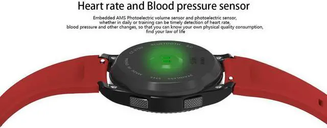 Alt view image 5 of 7 - Kktick G8 Smartwatch Bluetooth 4.0 SIM Card Call Message Reminder Heart Rate Monitor Smart watchs For Android Apple (White)