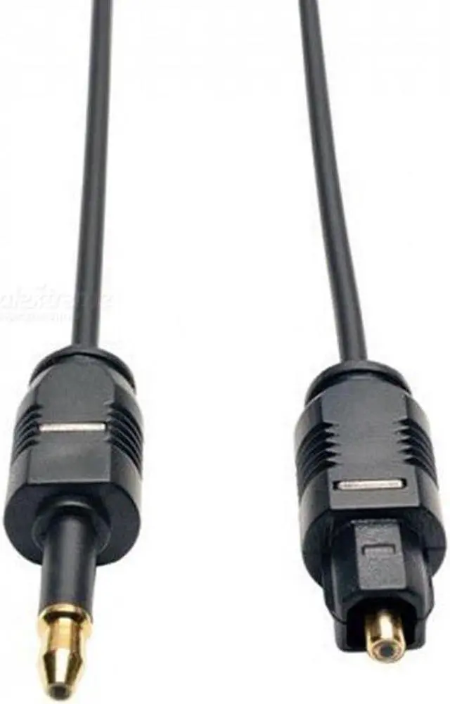 Alt view image 4 of 6 - 6.6 Feet Toslink to Mini Toslink Digital Optical S/PDIF Cable