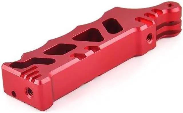 Alt view image 4 of 5 - Solid Super Aluminium CNC Martial Style Monopod for GoPro Hero 3 3+ 4 - Red