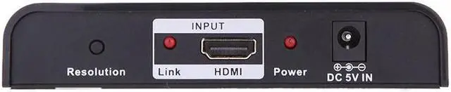 Alt view image 2 of 6 - New Portable 1080P HDMI to Component Video (YPbPr) Video converter for HDTV Monitor