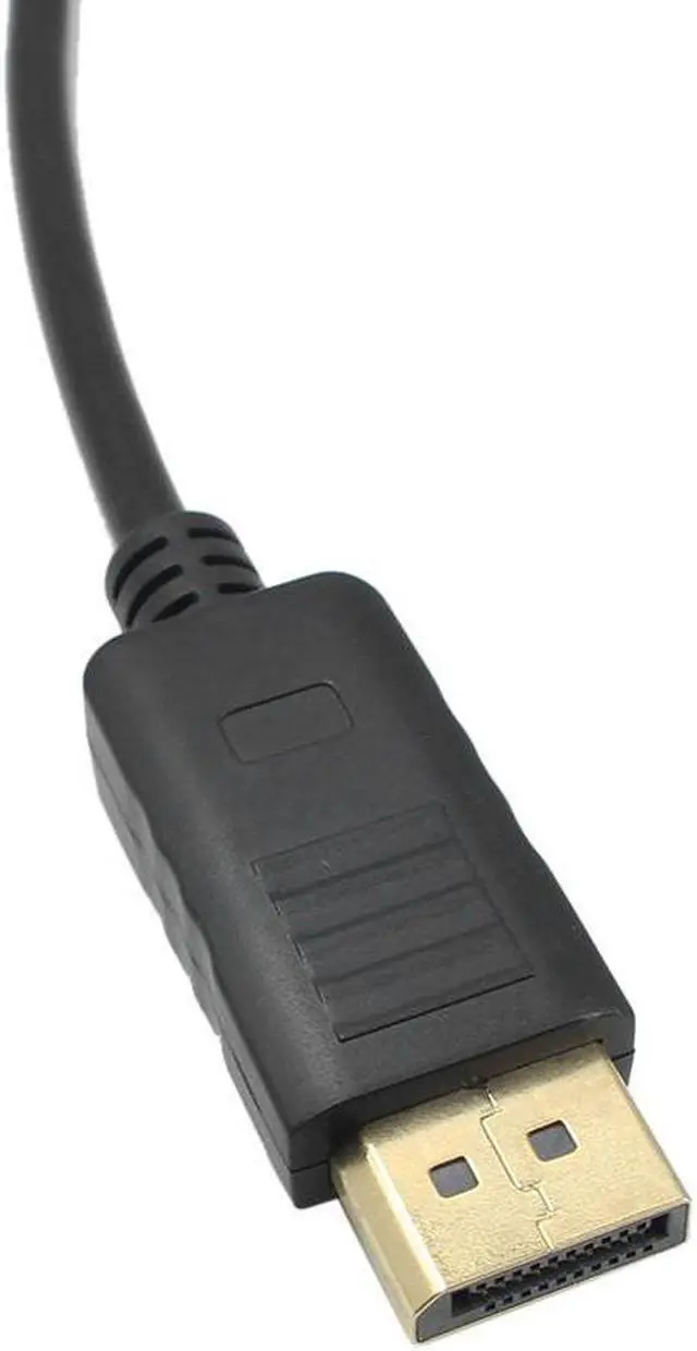 Alt view image 3 of 4 - 1.8M DP to DVI Adapter DisplayPort Display Port to DVI Cable Adapter Converter Male to Male Video Cable 1080P for Monitor Projector Displays Black