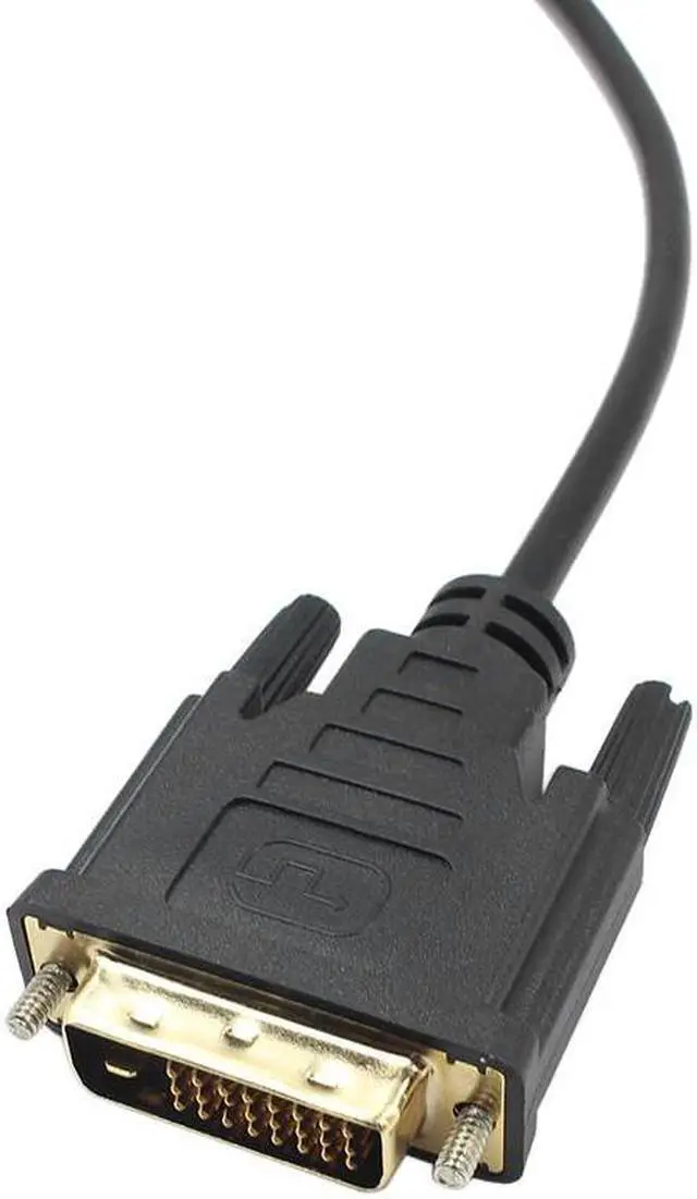Alt view image 2 of 4 - 1.8M DP to DVI Adapter DisplayPort Display Port to DVI Cable Adapter Converter Male to Male Video Cable 1080P for Monitor Projector Displays Black