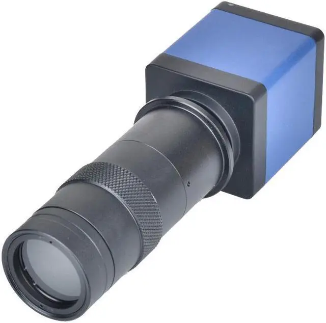 Alt view image 2 of 4 - New 2.0MP HDMI Industry Digital Video Microscope Camera HD Camera & 100X C-mount Lens for Microscopes