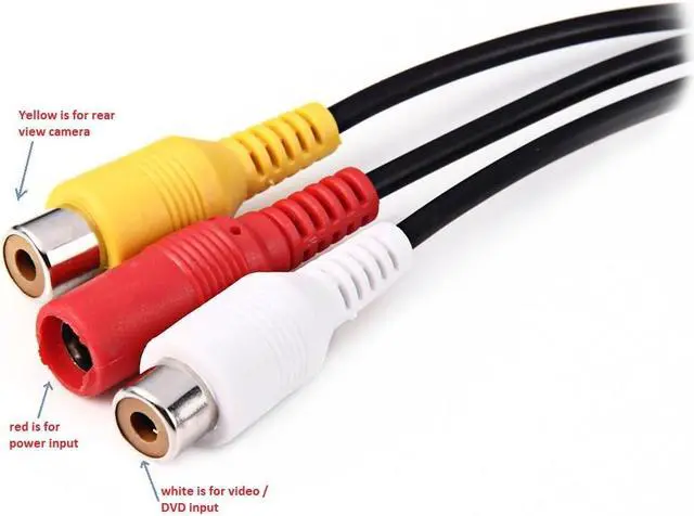 Alt view image 5 of 6 - 4.3" TFT LCD Car Rear View Parking Monitor Foldable Auto Rearview Backup Monitors 2 Video Input for Reverse Camera DVD