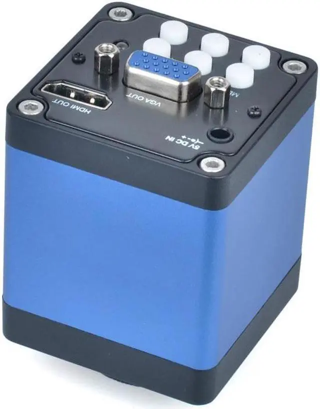 Alt view image 2 of 4 - 2.0MP HDMI VGA Industrial Microscope Camera 1/2.5" CMOS 1080P Digital Magnifier C Mount HDMI Microscope Camera