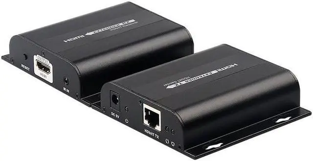 Alt view image 2 of 5 - LKV383 HDMI HDbitT Extender IR Over Over RJ45 Cat5e/C Up to 120M Supports 1 Hdmi Transmitter To Many Hdmi Receivers