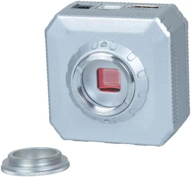 Alt view image 6 of 6 - 16MP 1080P @ 60FPS HDMI USB Output Industrial Microscope Camera+100X C-mount Lens for Industry PCB Lab Microscope Accessoires