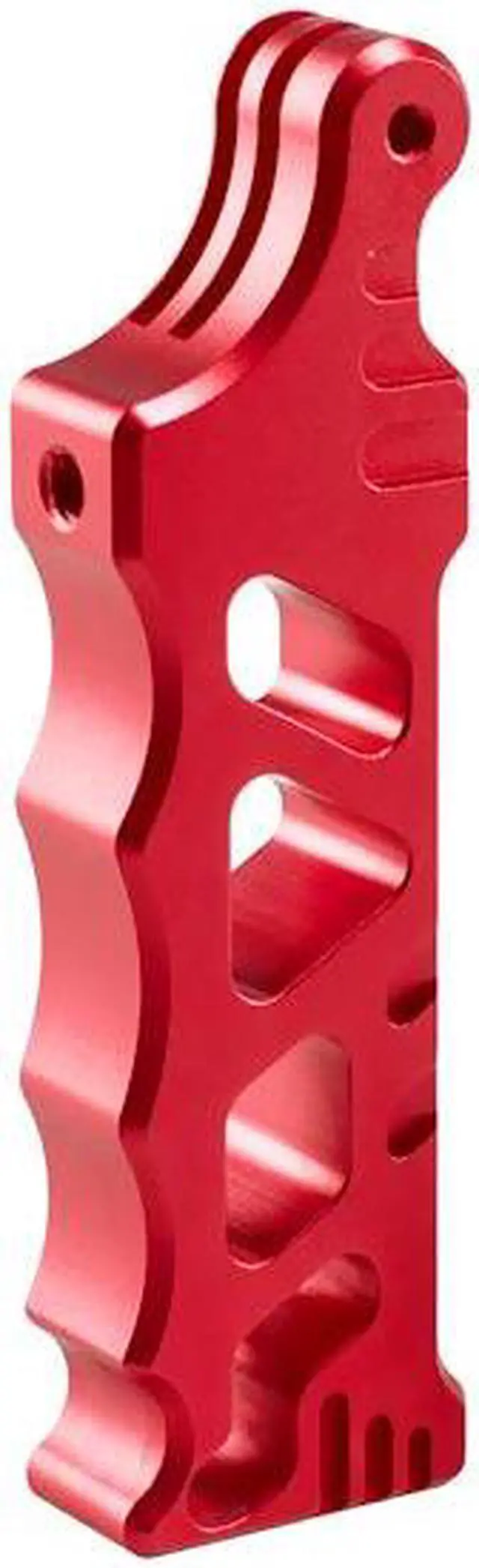 Alt view image 3 of 5 - Solid Super Aluminium CNC Martial Style Monopod for GoPro Hero 3 3+ 4 - Red