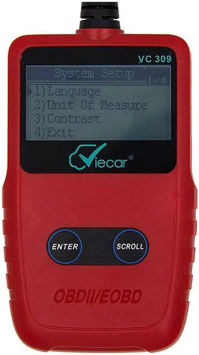 Alt view image 5 of 7 - OBD2 Scan Tool VC309 OBDII/EOBD Code Reader Work With all OBDII Compliant Vehicles Support Multiple Trouble Code Requests