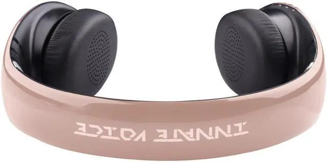 Alt view image 4 of 4 - OVLENG S66 Wireless Headsets Bluetooth Headphones with Mic Support Music / Volume Control / Answer & Reject a Call - Gold