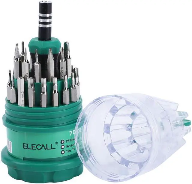 Alt view image 5 of 7 - ELECALL 31 In1 Multifunction Screwdriver Set Multitool Kit Torx Screw Driver Kit Repairing Tools For Iphone Laptop Tablet Watch