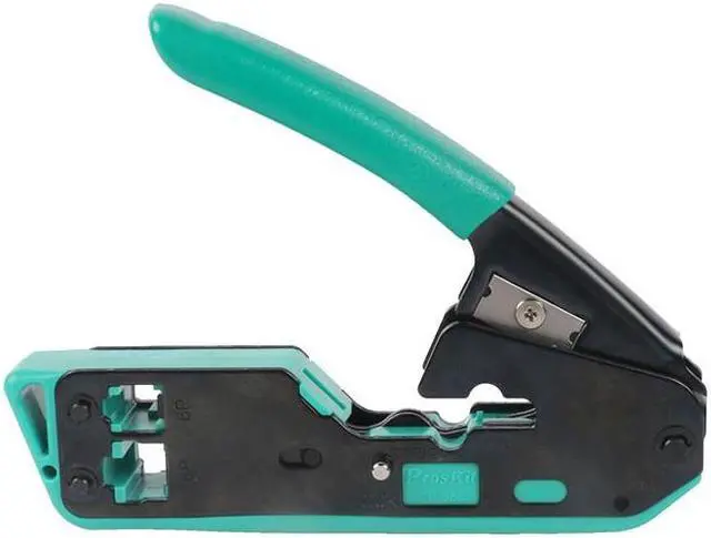 Alt view image 2 of 5 - Pro'skit CP-333 6P/8P Network Crimping Pliers Handheld Portable Cable Wire Stripper Crimping Pliers Terminal Tool Multifunctional Pliers