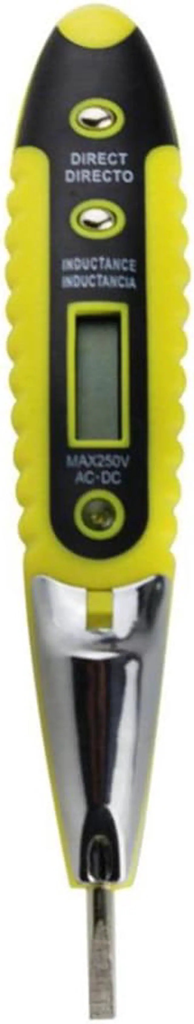 Alt view image 2 of 5 - Multifunctional Digital Display Test Pencil Anti-fingerprint Voltage Probe Blue Screen Test Pen with LED Lighting 220V