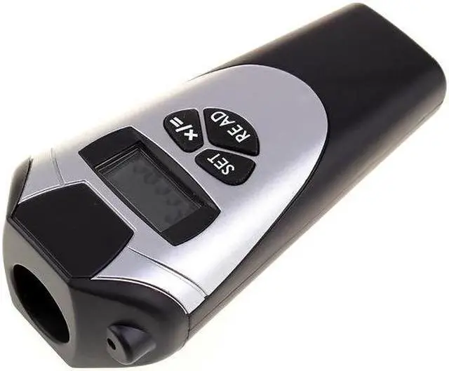 Alt view image 4 of 4 - CP-3009 LCD Handheld Laser Distance Meter with Backlight Ultrasonic Distance Measurer Point 2 to 60 Feet 18M