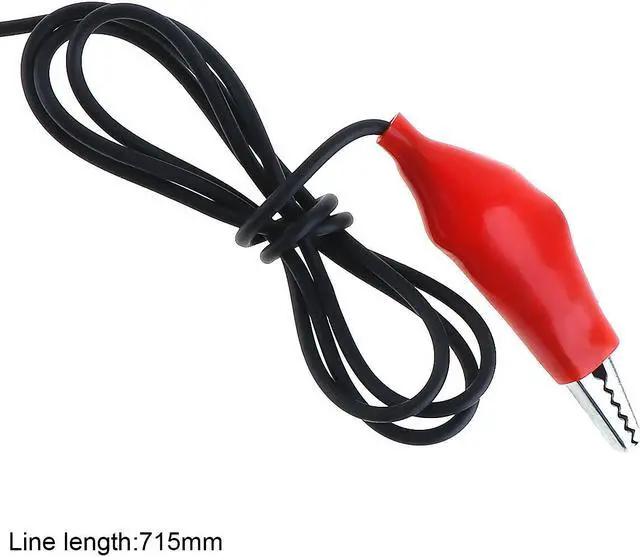 Alt view image 4 of 7 - 6V-24V Long Pen-type Electric Pen Voltage Circuit Tester with Probe And Clamp Light Bulb Automobile Maintenance Tools for Cars