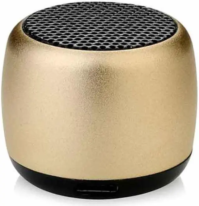 Main image of Fineblue Bluetooth Speaker Wireless Stereo MP3 Player Pocket Audio Support Handsfree AUX in Bluetooth V2.1+EDR music box - Gold
