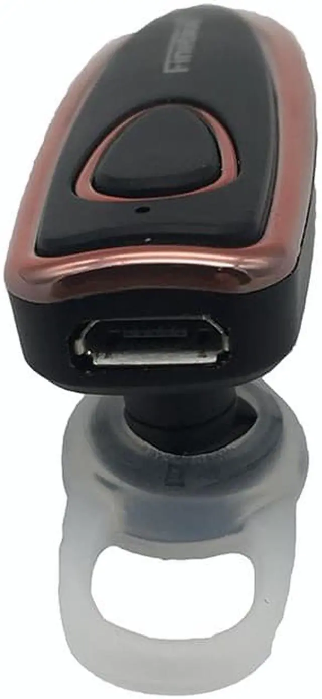 Alt view image 5 of 7 - Fineblue HF66 Headphones Bluetooth Wireless Business earphone Hands Free with Mic for Mobile Phone - White