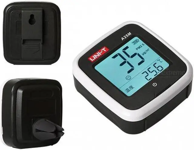 Alt view image 5 of 6 - UNI-T A25M Home PM2.5 Air Measurement Instrument - White