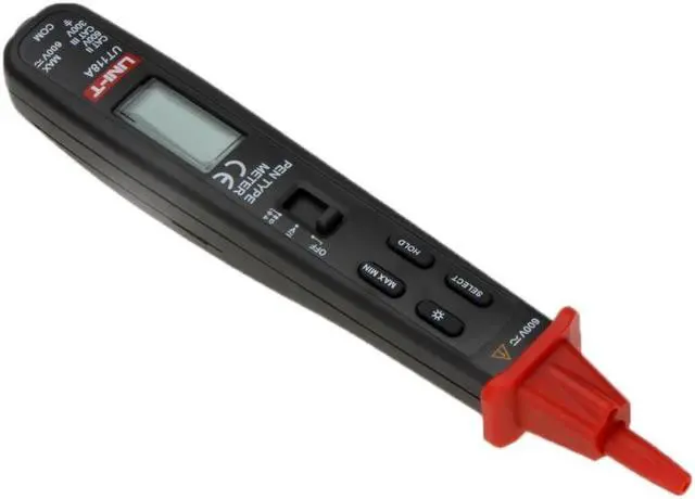 Alt view image 3 of 6 - UNI-T UT118A Pen Type DC/AC Voltage Capacitance Resistance Digital Multimeters w/LCD Backlight Data Hold