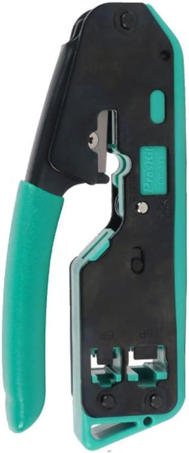 Alt view image 3 of 5 - Pro'skit CP-333 6P/8P Network Crimping Pliers Handheld Portable Cable Wire Stripper Crimping Pliers Terminal Tool Multifunctional Pliers