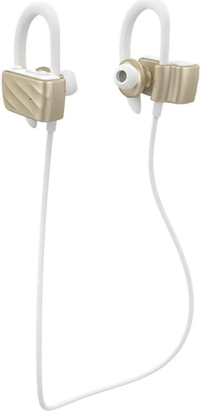 Main image of Roman S560 Bluetooth earphones, Wireless V4.1 Sweatproof Sports Workout Earbuds for Running, Stereo Noise Cancelling Headset(Gold)