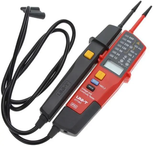 Alt view image 2 of 6 - UNI-T UT18C Voltage And Continuity Testers AC/DC Voltmeter Auto Range Non-contact Voltage Detector Pen