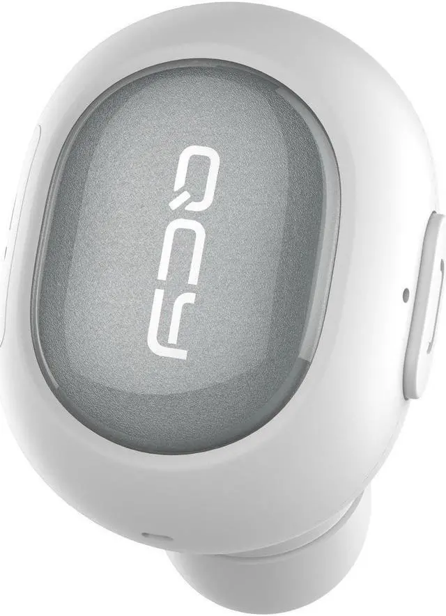 Main image of QCY Mini Bluetooth Invisible Handy Headphone with Mic and Voice Ultra-long Stand-by Time - White