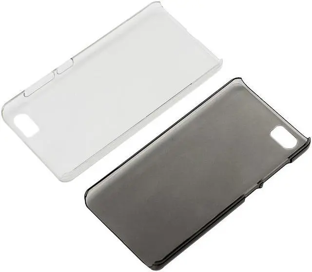 Alt view image 6 of 7 - High Quality Protective Plastic Case For Bluboo Picasso Smartphone - Transparent White