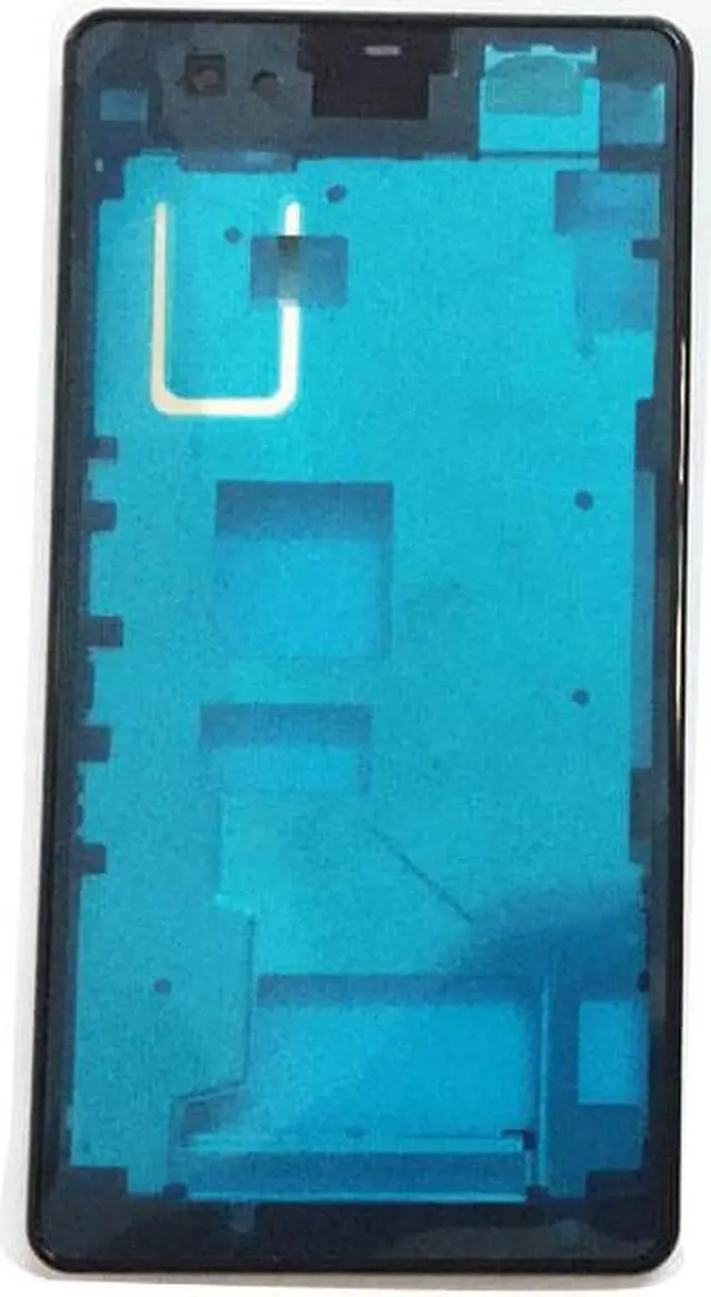 Main image of Front Middle Frame Bezel Battery Back housing Cover For Sony Xperia Z1 Compact mini D5503 (Black)