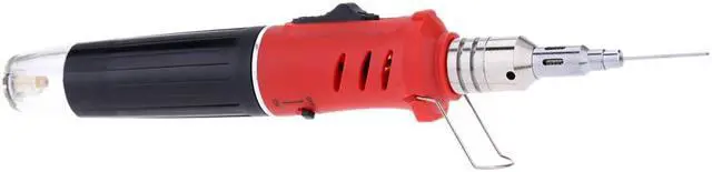 Alt view image 3 of 7 - HS-1115K Professional 10 in 1 Soldering Iron Set Butane Gas Soldering Iron Set 26ml Welding Kit Torch Welding Equipment