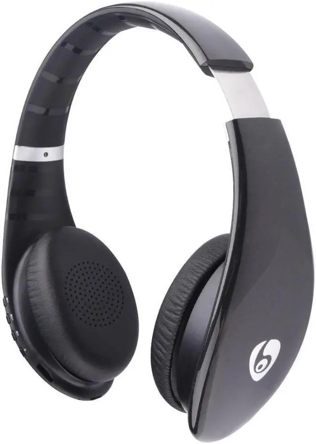 Alt view image 2 of 7 - OVLENG MX555 Bluetooth 4.1 Headphones Wireless Stereo Noise Isolating Headset with Microphone for All Audio Devices - Black