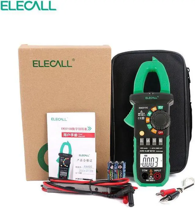 Alt view image 2 of 4 - ELECALL EM2015C AC/DC Measurement Multimeter Digital Meter Frequency tester