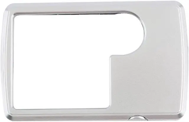 Main image of Newest Credit Card 3x 6x Magnifier Magnifying LED Light Jewelry Loupe For reading Good
