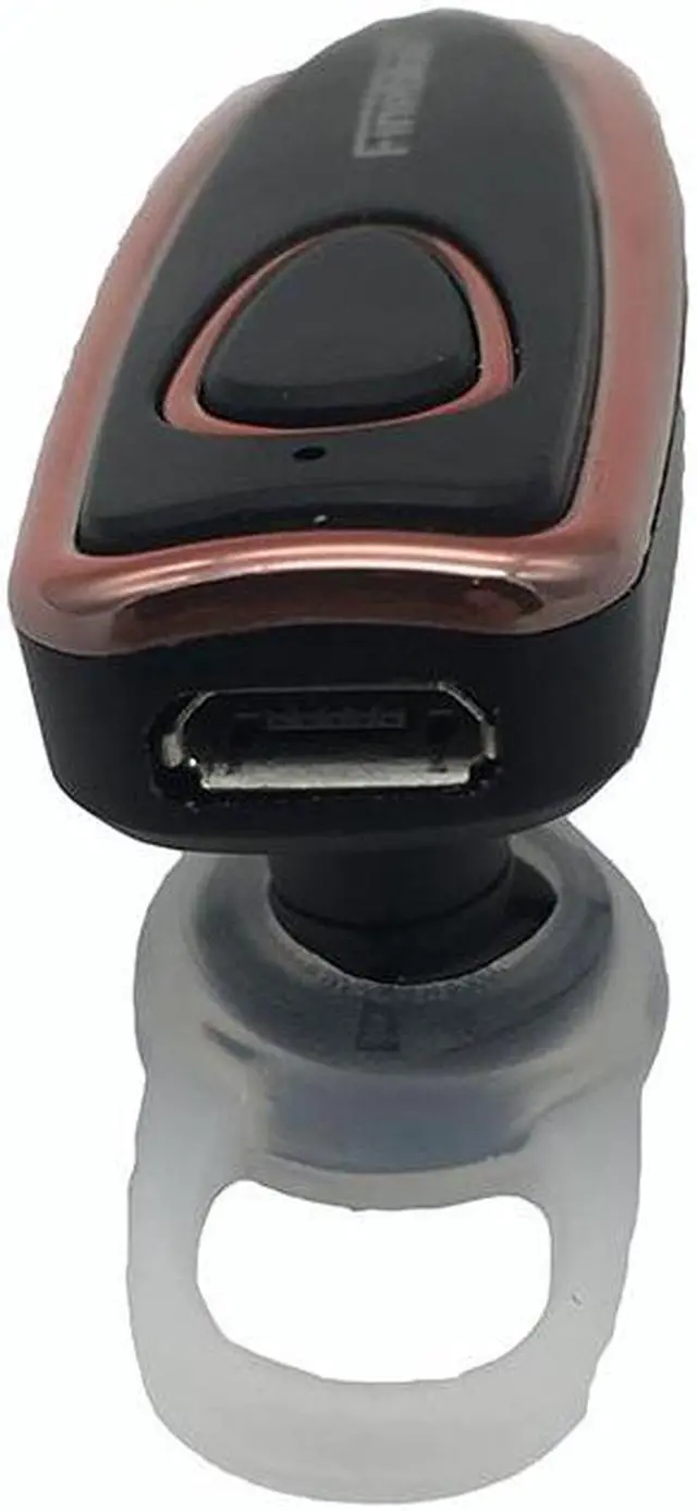 Alt view image 5 of 7 - Fineblue HF66 Headphones Bluetooth Wireless Business earphone Hands Free with Mic for Mobile Phone - Black