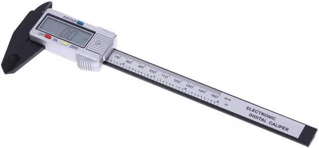 Alt view image 4 of 7 - 6" professional Digital Gauge Vernier Caliper Fiberglass Electronic Callipers feeler gauge LCD paquimetro 150mm Measuring Tool