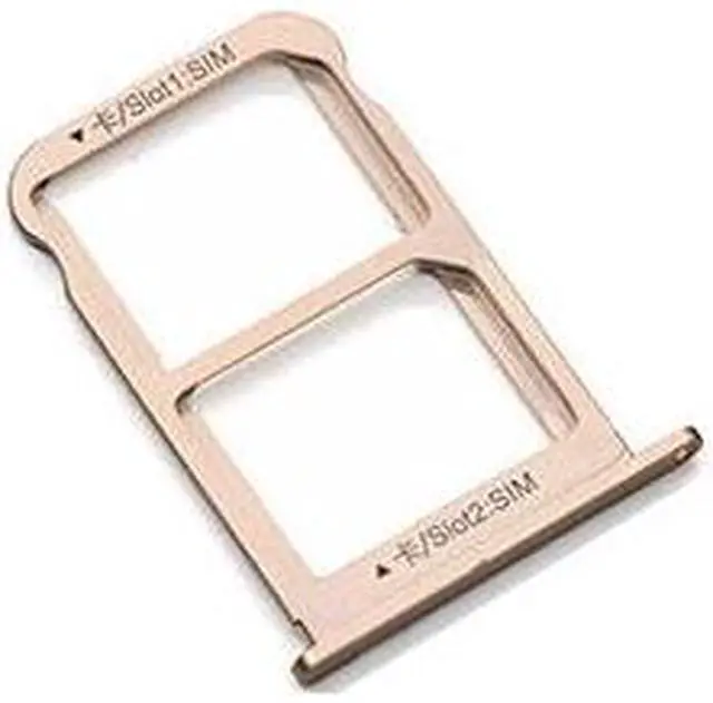 Main image of Nano SIM/ Micro SIM Card Tray Holder Micro SD Card Slot Holder Adapter for Huawei Asend mate 9 pro - Gold