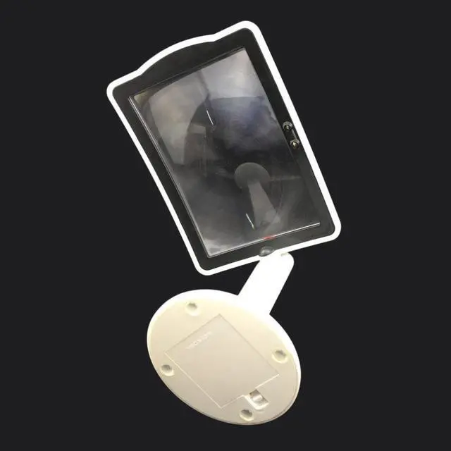 Alt view image 3 of 4 - 3X Magnifier Bright LED Reading Auxiliary Magnifier Rotary Multi-function Desktop Magnifier With 360 Degree Rotation Screen