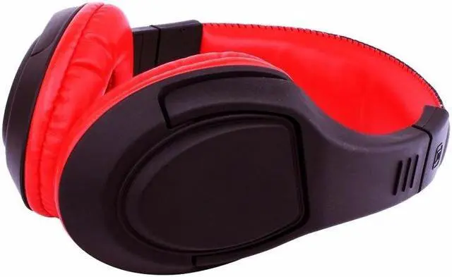 Alt view image 3 of 5 - OVLENG MX333 Wireless Bluetooth Headphone Foldable Stereo 4.1 Headset Handsfree Headband Music Player for iPhone iPad iPod - Red