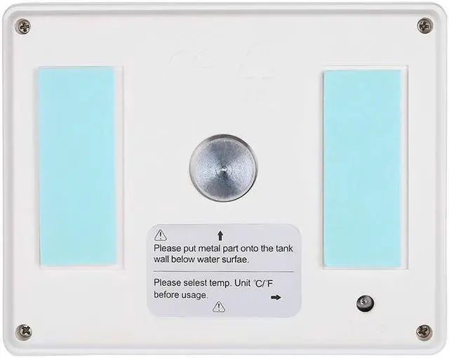 Alt view image 4 of 5 - LCD Digital Fish Tank Aquarium Thermometer Water Temperature Meter °C/°F High/Low Temperature Alarm