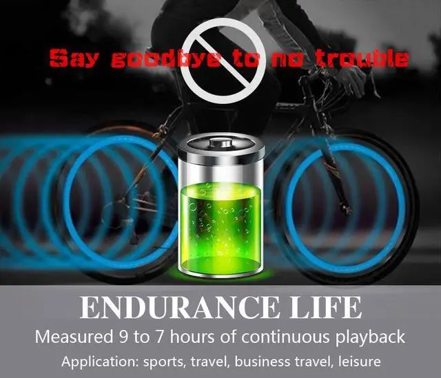 Alt view image 7 of 7 - Fineblue FD600 Wireless NFC auriculares Bluetooth Stereo Headset Earphone Anti Lost Vibration Voice Prompt Sport Headphone - White Silver