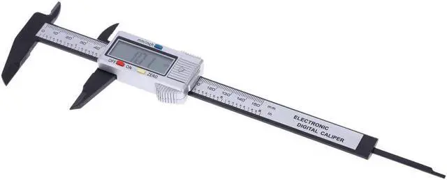 Alt view image 3 of 7 - 6" professional Digital Gauge Vernier Caliper Fiberglass Electronic Callipers feeler gauge LCD paquimetro 150mm Measuring Tool