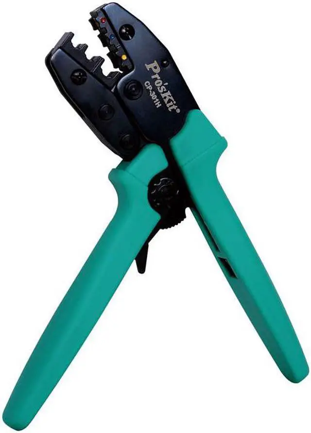Main image of Pro'sKit CP-301H Insulated Terminal Crimping Tool Ratchet Press Plier Multifunctional Hand Tools