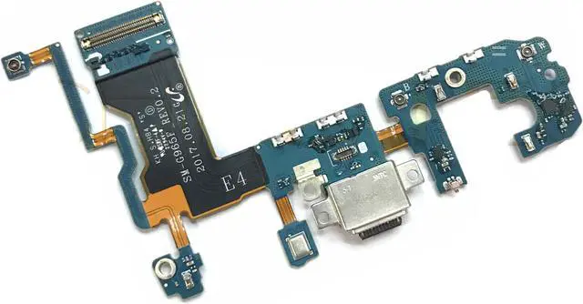Alt view image 2 of 2 - USB Charger Port Connector with Flex Cable for Samsung Galaxy S9 Plus G965U