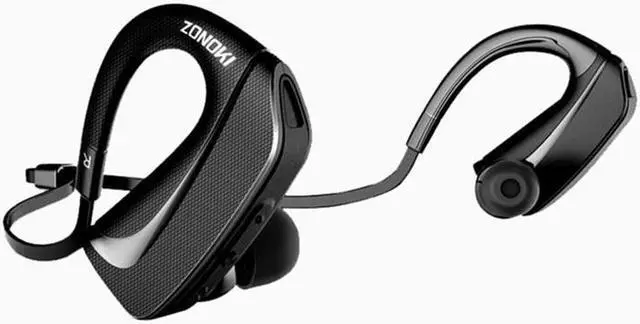 Main image of ZONOKI B198 Wireless Sports Magnetic Bluetooth Headset V4.0 Hi-Fi Headphone Sweatproof earphone with Mic for iphone samsung - Black