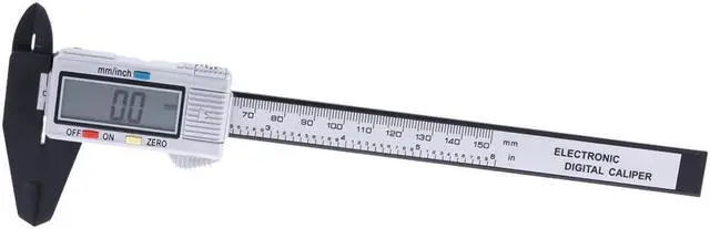 Alt view image 2 of 7 - 6" professional Digital Gauge Vernier Caliper Fiberglass Electronic Callipers feeler gauge LCD paquimetro 150mm Measuring Tool