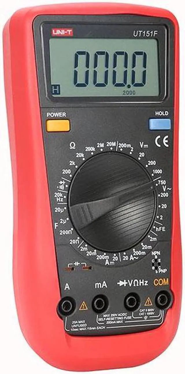 Alt view image 2 of 5 - Digital Multimeter UNI-T UT151F Professional Electrical Handheld Tester LCR Meter Ammeter Multitester