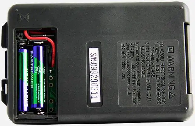 Alt view image 5 of 5 - VICTOR VC921 LCD Digital Voltmeter Ohmmeter OHM Multimeter DMM Integrated Personal Handheld Pocket Mini Digital Multimeter